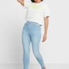 Weiße Ralph Lauren T-Shirts mit Rundhalsausschnitt und Grafik für Damen