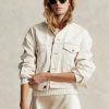 Weiße Ralph Lauren The New Denim Project Trucker-Jacken für Damen