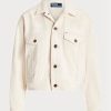 Weiße Ralph Lauren The New Denim Project Trucker-Jacken für Damen
