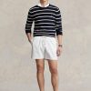Weiße Ralph Lauren Traveller Badeshorts für Herren