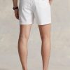 Weiße Ralph Lauren Traveller Badeshorts für Herren
