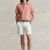 Weiße Stretch-Chinoshorts für Herren von Ralph Lauren im Straight Fit