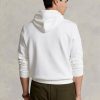 Weißer Ralph Lauren Doppelstrick-Hoodie für Herren